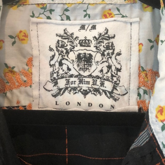 For Him UK London, snap up shirt - Picture 2 of 11